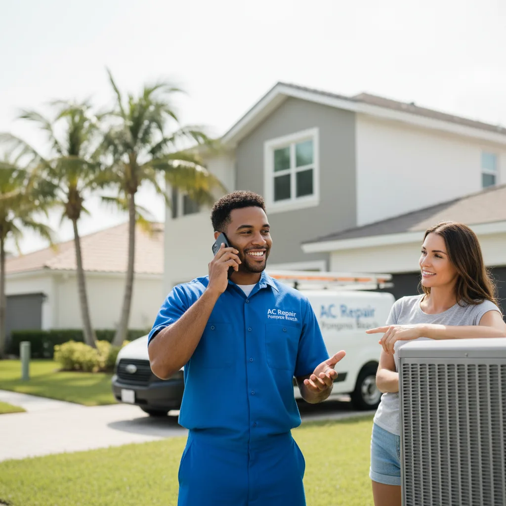 AC Repair Pompano Beach customer support in West St. Paul